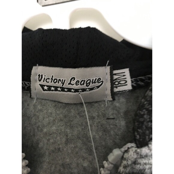 Victory League Baby Boys 2-Piece Jogging Suit Set Size 18 Months Gray Black - Picture 3 of 9
